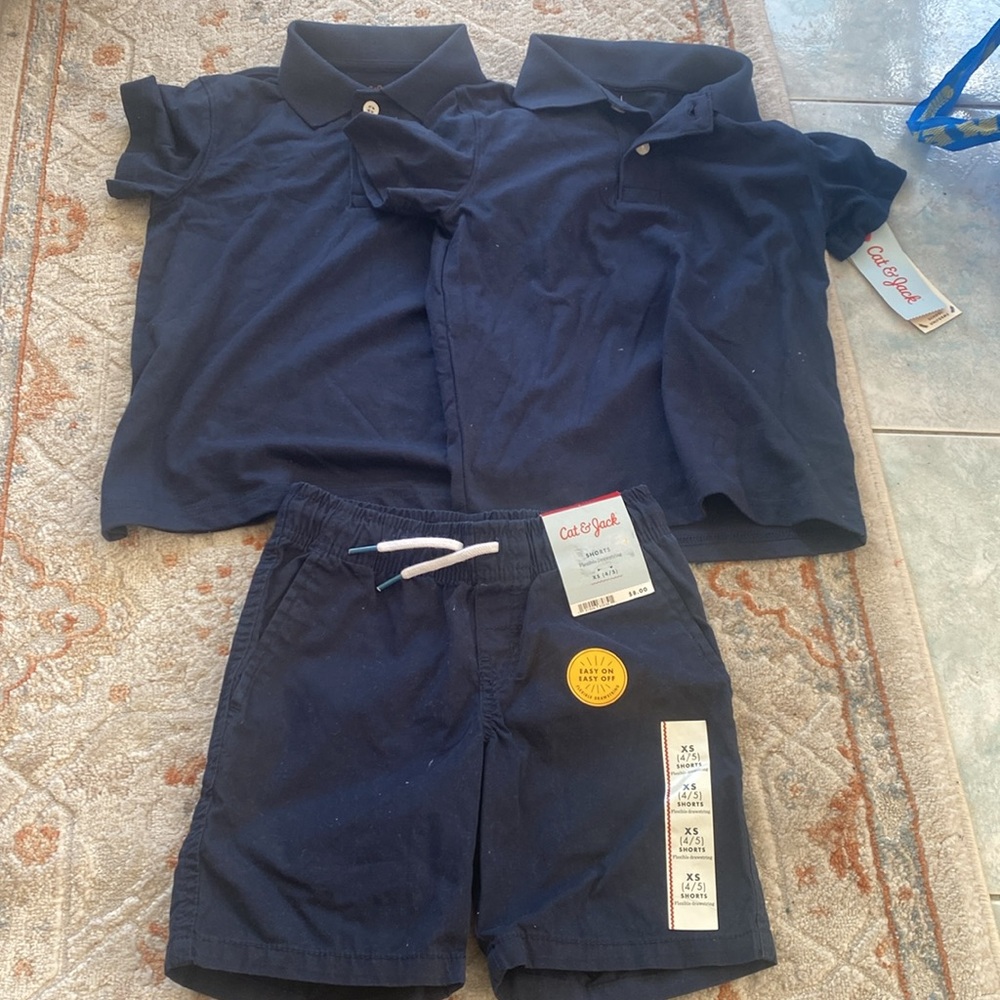 Toddler boy size 4/5 uniform or daily wear